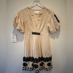 Anthropologie  Orla Embroidered Mini Dress size 2‎ Photo 2