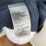 Majestic Filatures Blue Stretch Linen Short Sleeve Shirt Oversized XS Photo 6