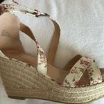 Coconuts by Matisse Womens Jean Floral Platform Sandals 4 Inch Wedge Heel SZ 10 Photo 0