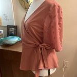 E & M A Beautiful faux wrap top! Photo 3