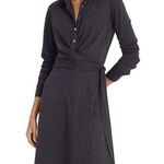 Ralph Lauren Lauren Stretchy Jersey Shirtdress Size 2 Photo 0