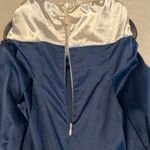 Body Central Y2K-  Strapless Dress- Frilly White & Navy with Pockets- Size M- NWT Photo 8