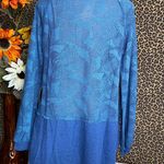 Doe & Rae ✅3/$30✅ NWT Teal/Blue Two Tone Long Sleeved Top | MEDIUM | Photo 5