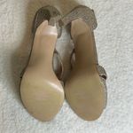 Maripé Maripe Heels Womens‎ 9 Gold Sloane Glitter Stiletto Wedding Formal Holiday Party Photo 10
