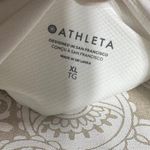 Athleta NWT Essential Support Tank With Self Bra White Minimalist Athleisure Photo 3