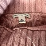 Banana Republic Women’s  Button Cowl Neck Fuzzy Cropped Sweater Barbiecore Barbie Photo 2