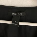 White House | Black Market WHBM Moto Zipped‎ Front Rolled Sleeve Sheath Dress Black Midi Womens Size… Photo 1