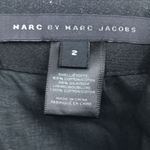 Marc by Marc Jacobs Women’s Cotton Silk Blend Gradient Zipper Mini Skirt Photo 3