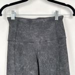Zella Ribbed Bike Shorts Black Marled Tie Dye Size XS 9” inseam Photo 1