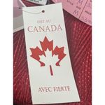 VTG Lana Lee Canada Red Crinkled Texture Cap Sleeve Baby Doll Tee M NWT Size M Photo 8