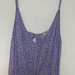 ZARA  Pink and Lavender Leaf Print Maxi Dress Photo 0