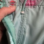 Vintage 70s 80s turquoise lame metallic turquoise sequin trimmed gown Small Blue Photo 8