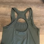 Athleta  Nitro Olive Green with Keyhole Back Women’s Athletic Workout Tank Top XS Photo 2