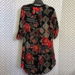 Jella Couture floral Aztec print dress Women’s Size A small NWT Photo 3