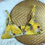 Triangl yellow floral bikini top‎ Photo 0