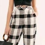 Free People  Clear Skies Buffalo Plaid Pants Size XS Photo 0