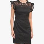 Trina Turk Mai Tai Lace Sheath Dress black, new, size 12 Photo 0