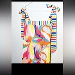 Aura NWT  colorful striped maxi dress M Photo 5