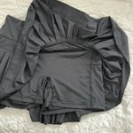 Gold Hinge  Black Pleated Tennis Skort Medium Photo 8