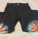 Michael Lauren Women’s Black with Tie-Dye Sweatpants - Size S Photo 1