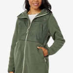 The North Face  Women’s Royal Arch Parka Thyme Green Fleece Jacket Coat M NWT Photo 0