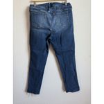 Torrid Vintage Stretch Crop Boyfriend Raw Hem Jeans Medium Wash Women's Size 12 Photo 1