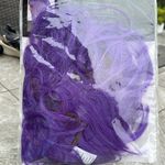 Purple pageboy wig Photo 2