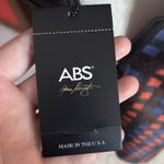 ABS by Allen Schwartz Multicolored Checkered Dress Women's Size 10 NEW Made USA Black Photo 10