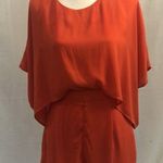 Jealous Tomato Romper~ Orange ~ Size Sm ~ Slit Back ~ Very Cute! Photo 0