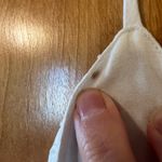 Lulus  White Sleeveless Tiered Dress Boho Sexy Prairie Cottagecore Large FLAWS Photo 9