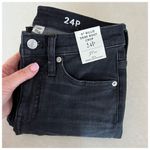 J.Crew NWT 9" Billie Demi Boot Crop Jean in Charcoal Wash 24 Petite Photo 4