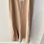 Bobi Revolve  Los Angeles Handkerchief Midi Dress Sandy Tan M Photo 3