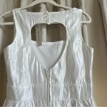 Francesca's Francesca’s Miami NWT white heart cutout dress Photo 3