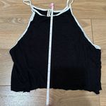 Emma & Sam  black and white halter tank size small Photo 3
