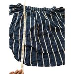 Revolve Faithful The Brand off Shoulder Blouse Stripped Flowy Sz M Retails $138 Blue Size M Photo 6