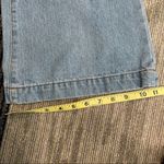 7 For All Mankind Dojo Wide Leg Flare Jeans Light Wash Denim Photo 11