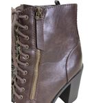 Soda  Womens Shoes Sz 9 Balboa Brown‎ Block Heel Combat Moto Boots Lug Sole Y2K Photo 5