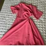 See By Chloe Pink Cutout Midi Dress Photo 8