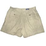 Patagonia Vintage  100% Hemp Woven Shorts Womens Size 10 Tan 4" Outdoors Hiking Photo 3