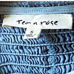 Tea N Rose Soft Denim Blue Mini Stretch Spring Break Dress ~ Women's Size SMALL Photo 8