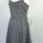 The Vanity Room New Herringbone Cut Out Back Sweetheart Fit & Flare Dress Photo 8