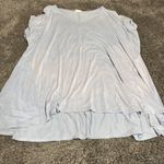 Jennaration Women Shirt Top Blouse Size 2XL Light Blue Shade Color Short Sleeve Photo 12