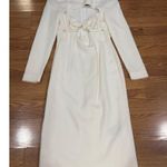 DUNDAS bride wool Ivory Long sleeve NWT Carter Cut Photo 9