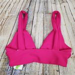 l*space L* Fisher Bikini Top in Bougainvillea Pink Size Small NWT Photo 2