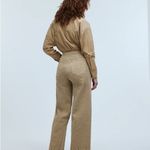 Madewell  The Curvy Emmett Wide-Leg Crop Pant Welt Pocket Khaki 29 NWOT Photo 3