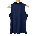 PGA Tour  Navy Zip-Up Golf Tank Top Size L Photo 1