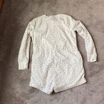 Old Navy  Long Sleeve Animal Print Fleece Romper SIZE M Photo 6