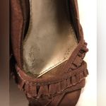 American Eagle  wedge cork platform peep-toe sandals women size 8 W Photo 8