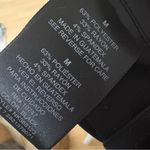 Norma Kamali Black Vest Size Medium Photo 4