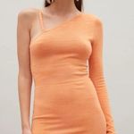 Atoir On Time Dress in Orange XSmall New Womens Knit Bodycon Mini Size XS Photo 0